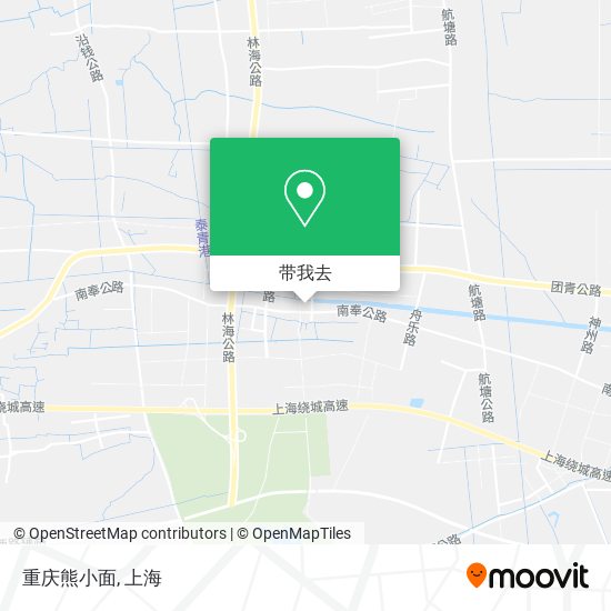 重庆熊小面地图