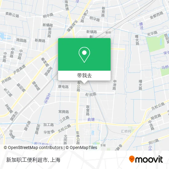 新加职工便利超市地图