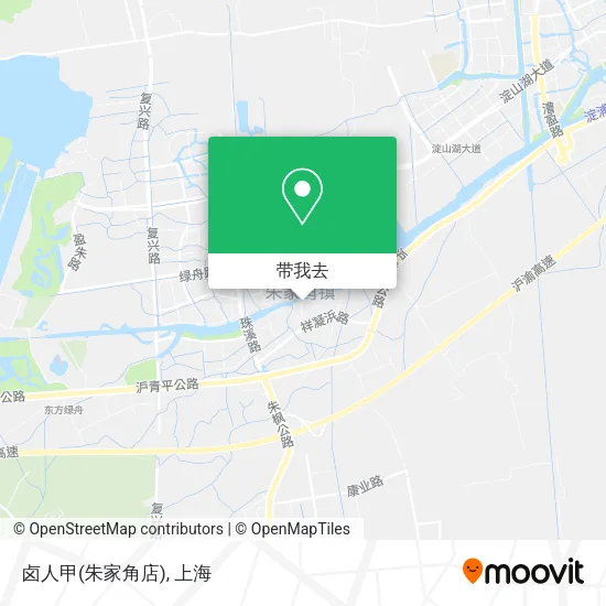 卤人甲(朱家角店)地图