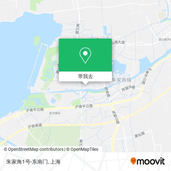 朱家角1号-东南门地图