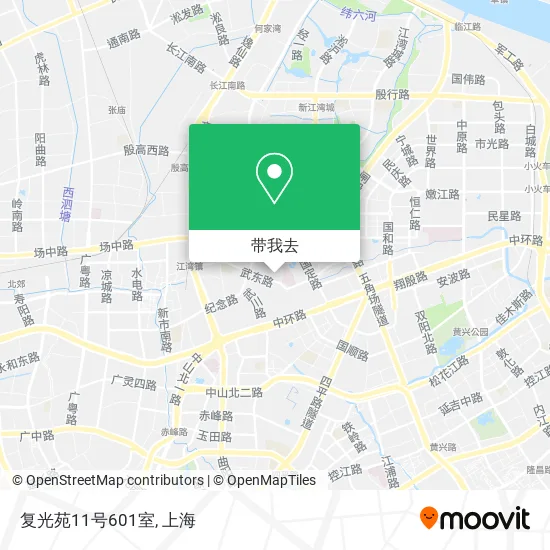 复光苑11号601室地图