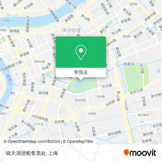 镜天湖游船售票处地图