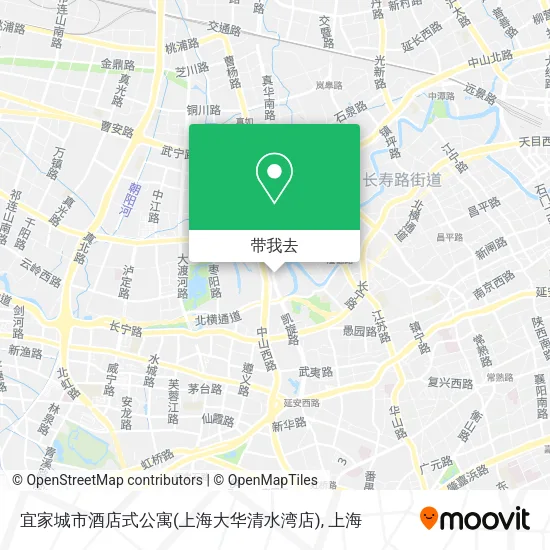 宜家城市酒店式公寓(上海大华清水湾店)地图