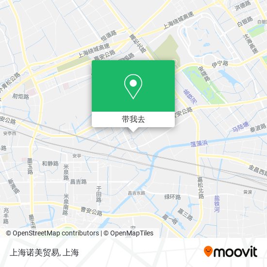 上海诺美贸易地图
