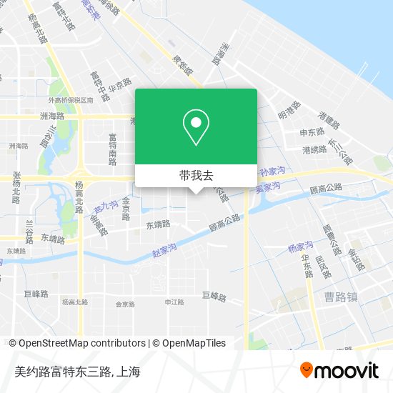 美约路富特东三路地图