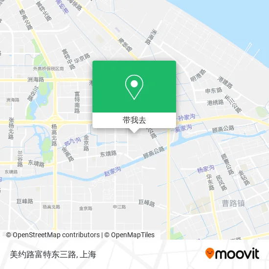 美约路富特东三路地图