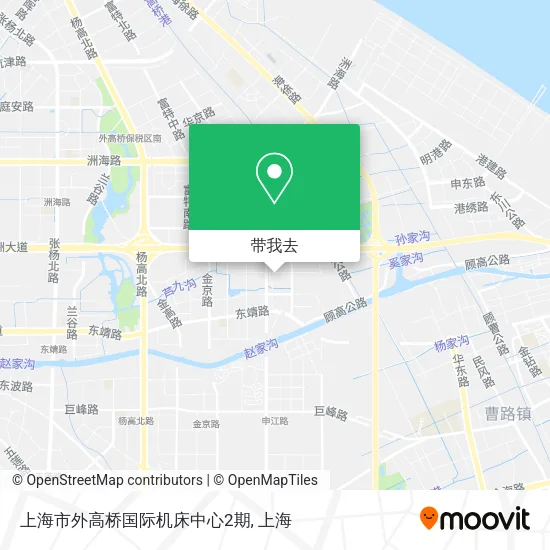 上海市外高桥国际机床中心2期地图