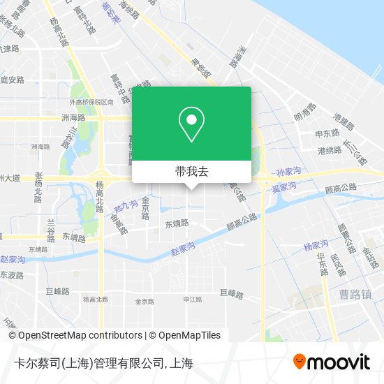 卡尔蔡司(上海)管理有限公司地图