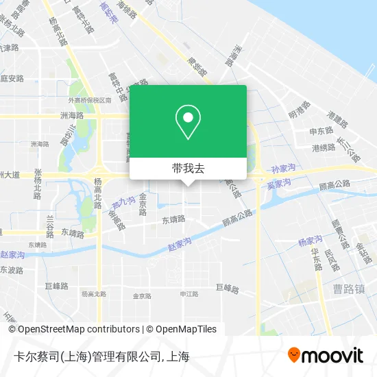卡尔蔡司(上海)管理有限公司地图
