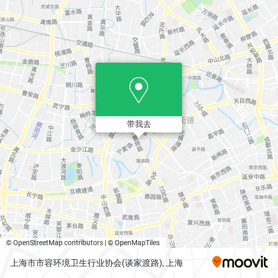 上海市市容环境卫生行业协会(谈家渡路)地图