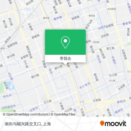 南街与颛兴路交叉口地图