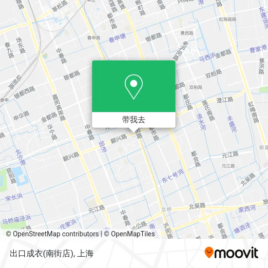 出口成衣(南街店)地图