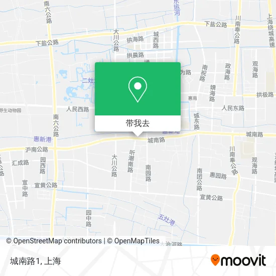 城南路1地图