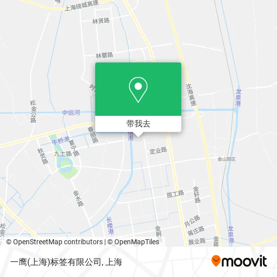 一鹰(上海)标签有限公司地图