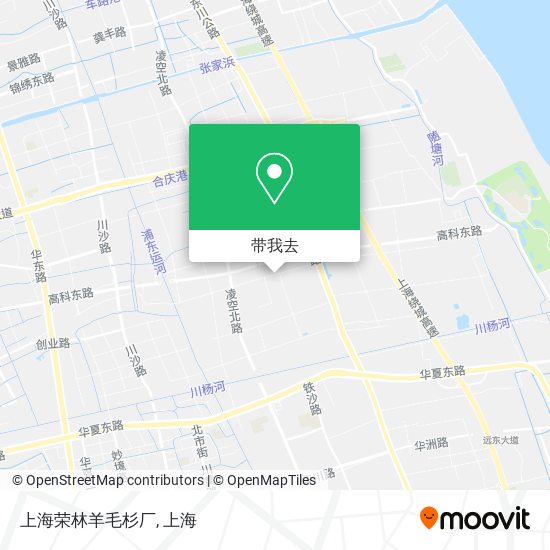 上海荣林羊毛杉厂地图