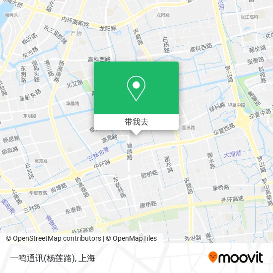 一鸣通讯(杨莲路)地图