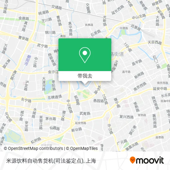 米源饮料自动售货机(司法鉴定点)地图