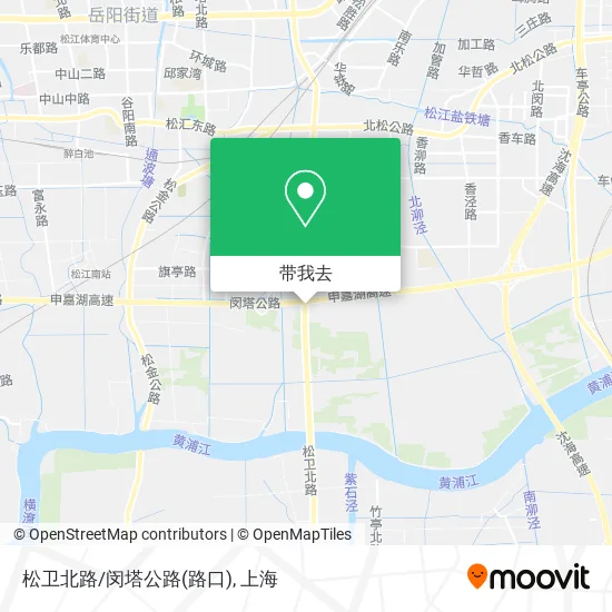 松卫北路/闵塔公路(路口)地图
