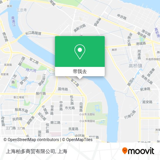 上海柏多商贸有限公司地图