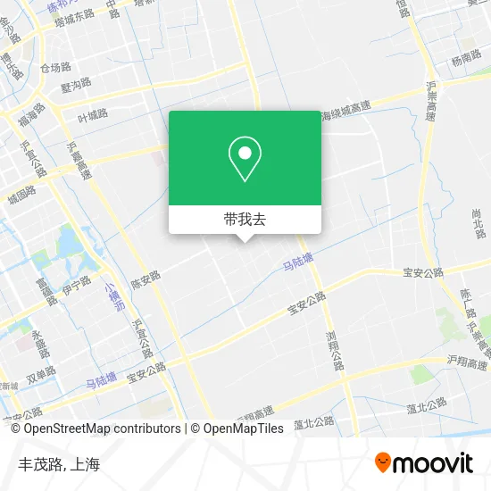 丰茂路地图