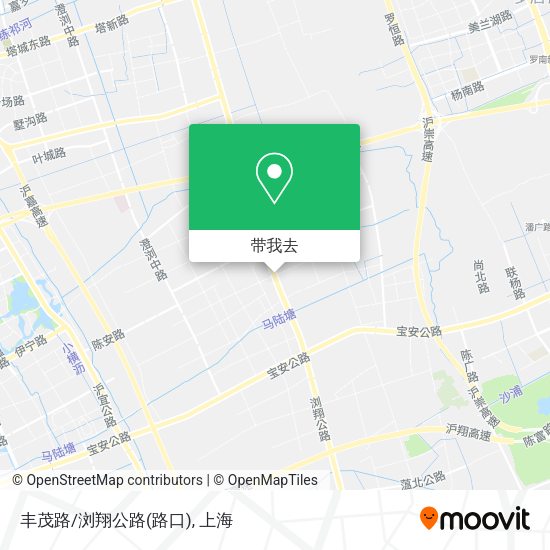 丰茂路/浏翔公路(路口)地图