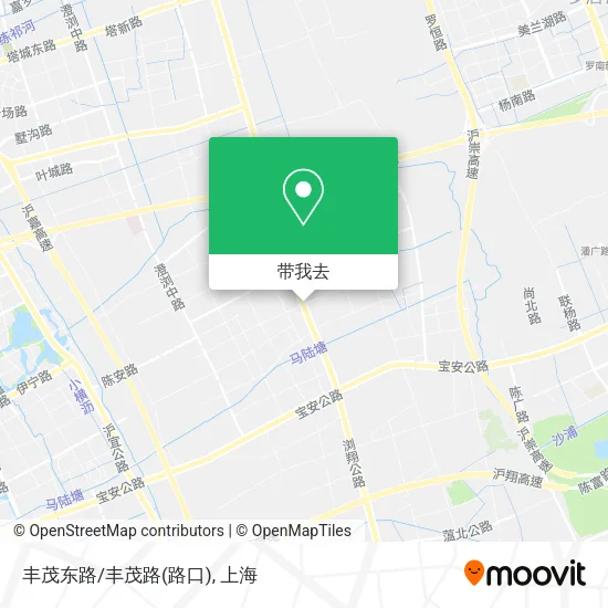 丰茂东路/丰茂路(路口)地图