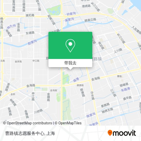 曹路镇志愿服务中心地图