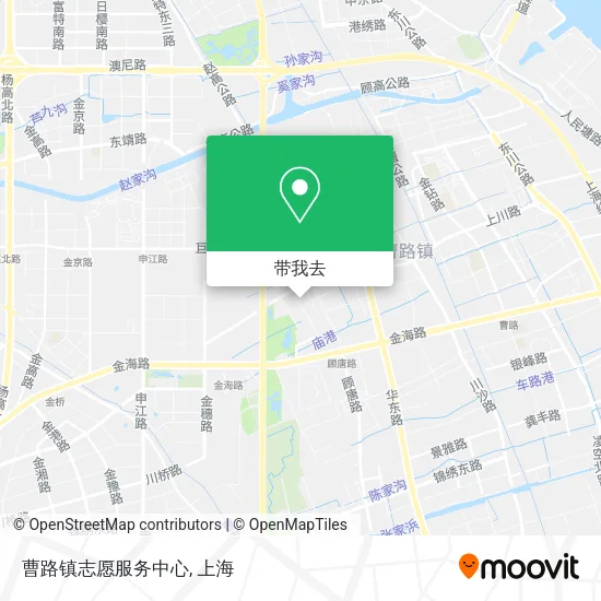 曹路镇志愿服务中心地图