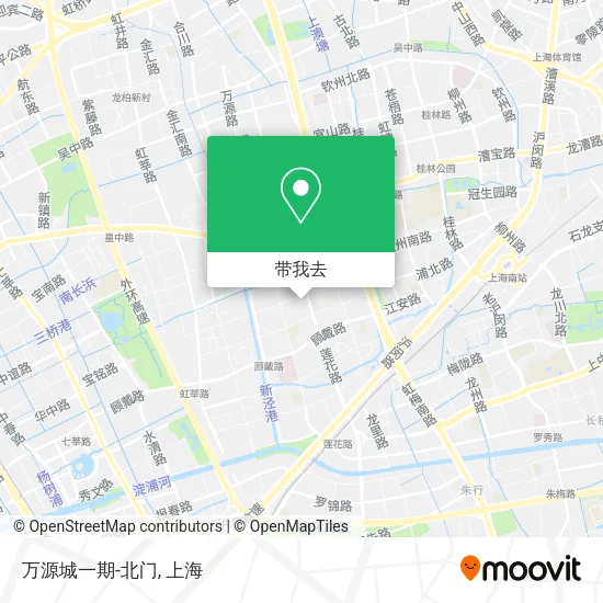万源城一期-北门地图