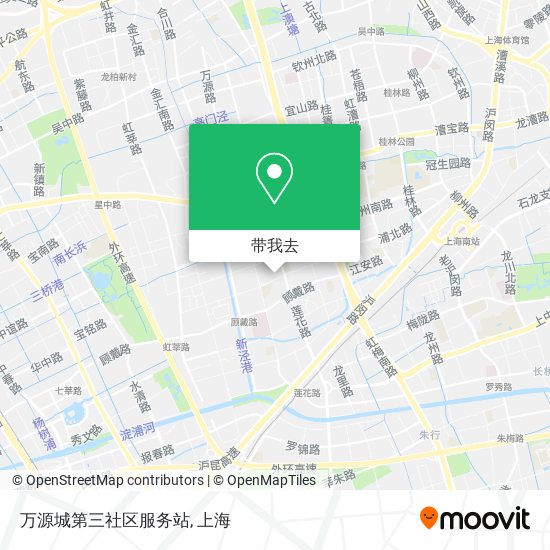 万源城第三社区服务站地图