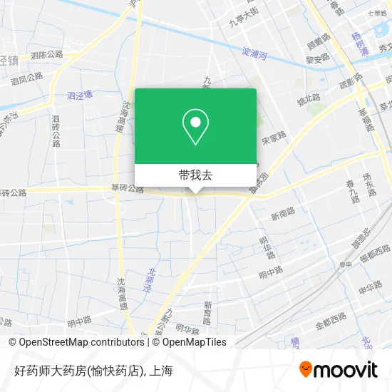 好药师大药房(愉快药店)地图
