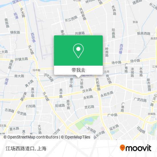 江场西路道口地图