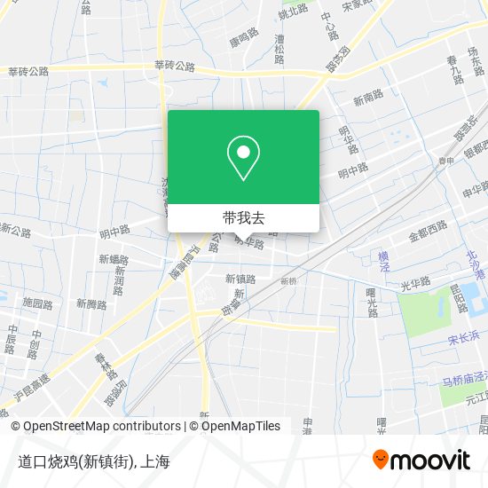 道口烧鸡(新镇街)地图