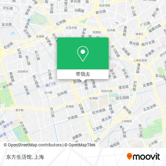 东方生活馆地图