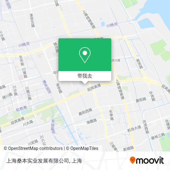上海桑本实业发展有限公司地图