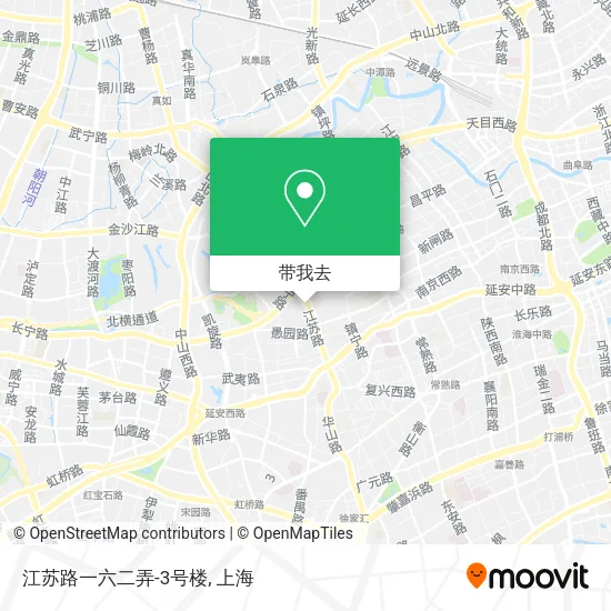 江苏路一六二弄-3号楼地图