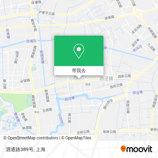 泗通路389号地图