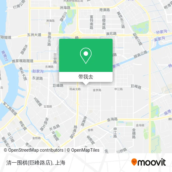 清一围棋(巨峰路店)地图