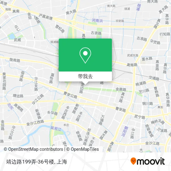 靖边路199弄-36号楼地图