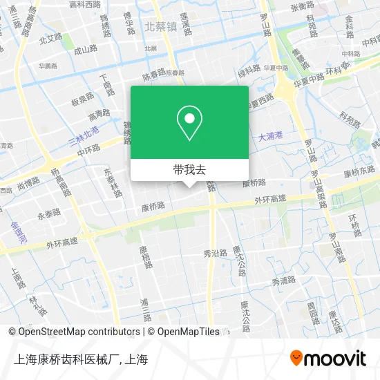 上海康桥齿科医械厂地图