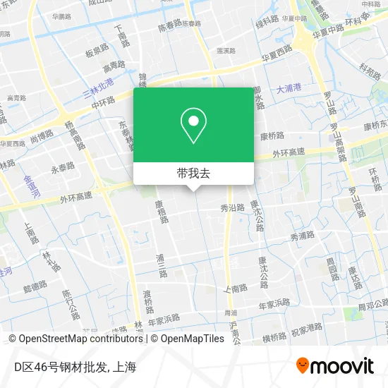 D区46号钢材批发地图