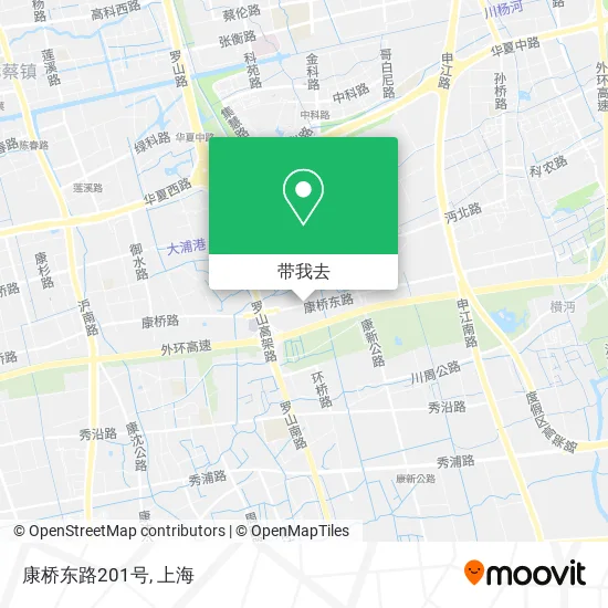 康桥东路201号地图