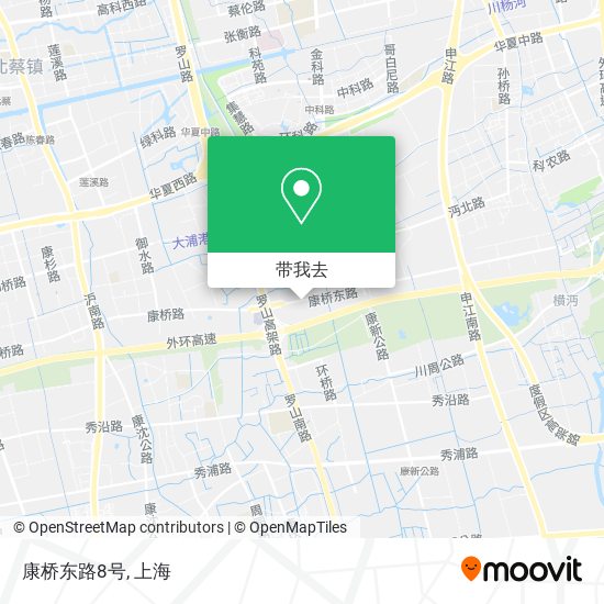 康桥东路8号地图