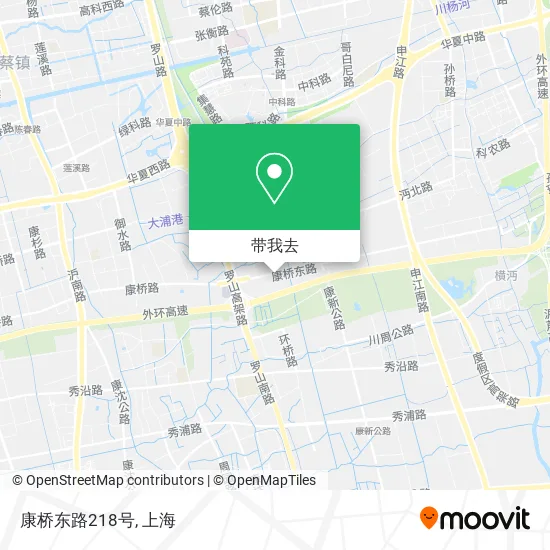 康桥东路218号地图