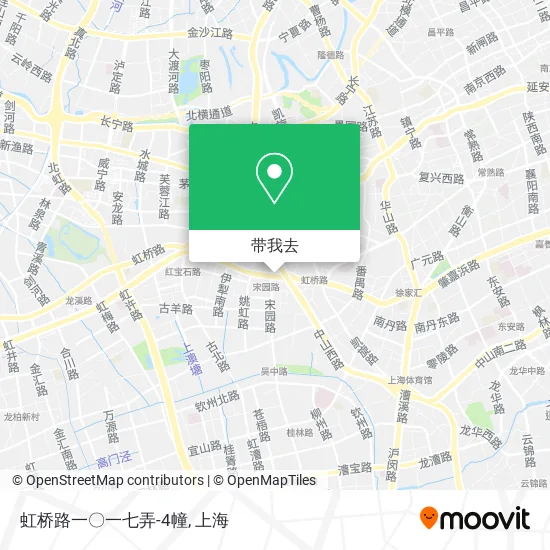 虹桥路一〇一七弄-4幢地图