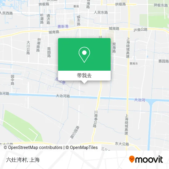 六灶湾村地图