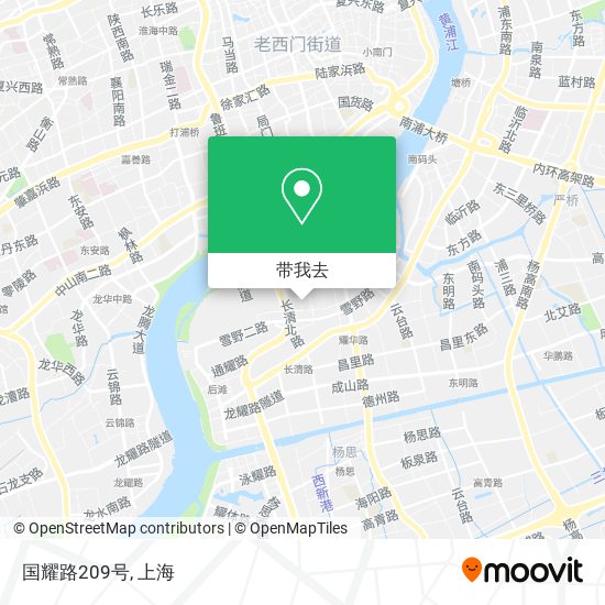 国耀路209号地图