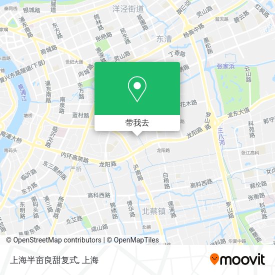 上海半亩良甜复式地图