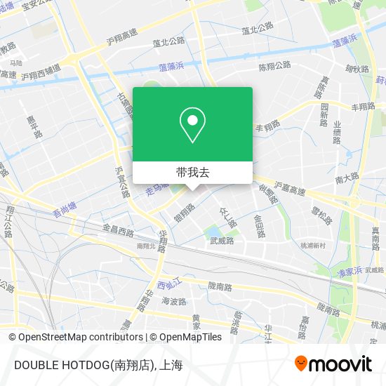 DOUBLE HOTDOG(南翔店)地图