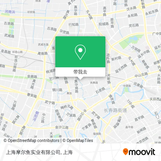 上海摩尔鱼实业有限公司地图